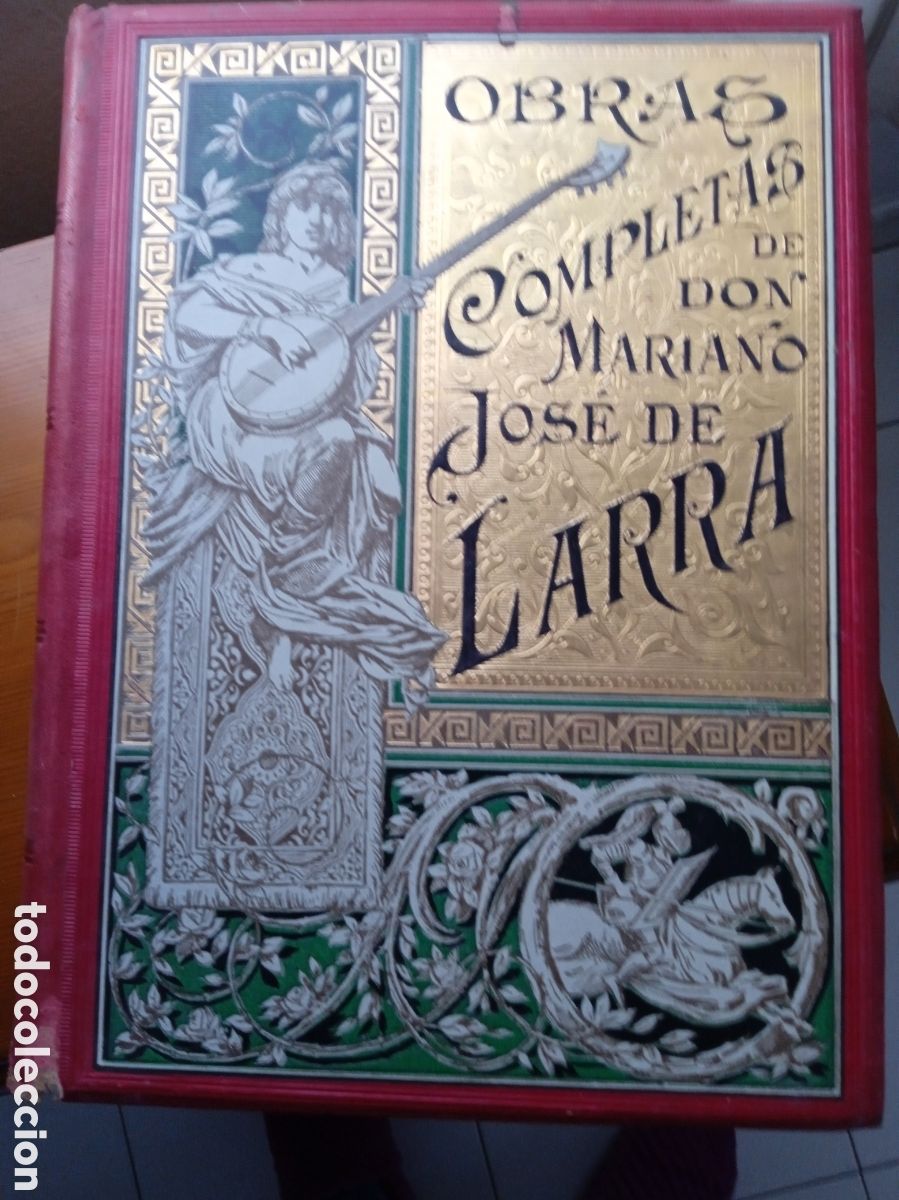 Libros antiguos: Obra completa de Larra - Foto 1