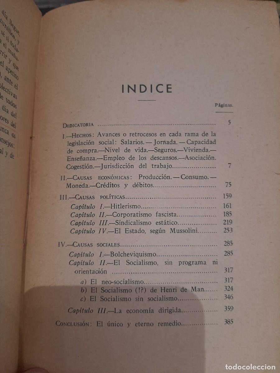 Libros antiguos: Vizconde de Eza. El progreso social en suspenso - Foto 3
