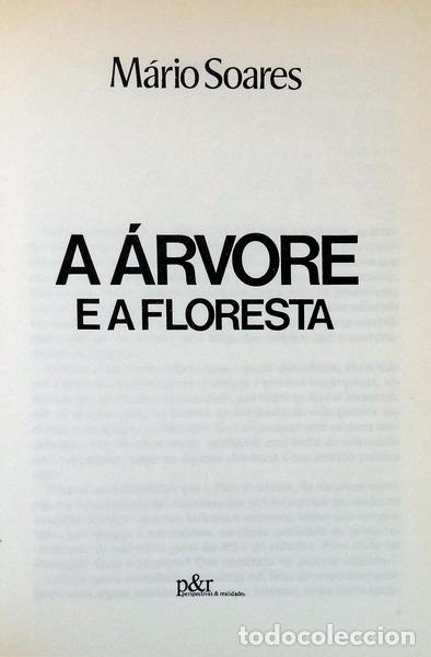 Libros antiguos: SOARES. (M&aacute;rio) - A &Aacute;RVORE E A FLORESTA. [DED.] - Foto 3