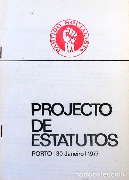 Libros antiguos: PROJECTO DE ESTATUTOS. - Foto 1