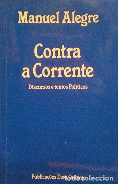 Libros antiguos: ALEGRE. (Manuel) - CONTRA A CORRENTE. - Foto 1