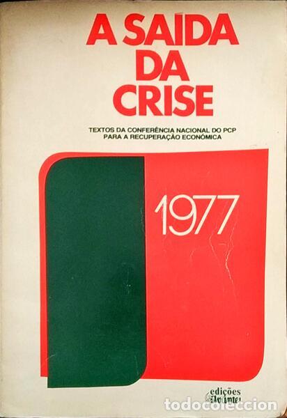 Libros antiguos: SA&Iacute;DA DA CRISE (A). - Foto 1