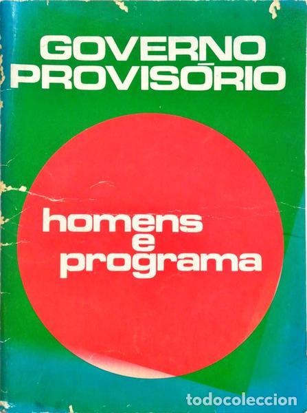 Libros antiguos: GOVERNO PROVIS&Oacute;RIO. HOMENS E PROGRAMAS. - Foto 1