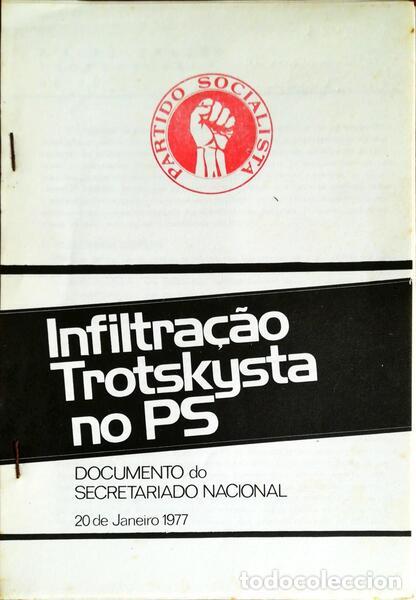 Libros antiguos: INFILTRA&Ccedil;&Atilde;O TROTSKYSTA NO PS. - Foto 1