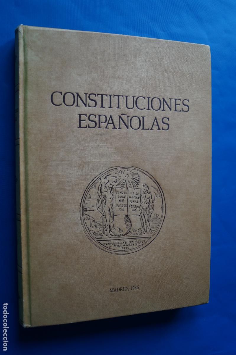 Libros antiguos: CONSTITUCIONES ESPA&Ntilde;OLAS. - Foto 1