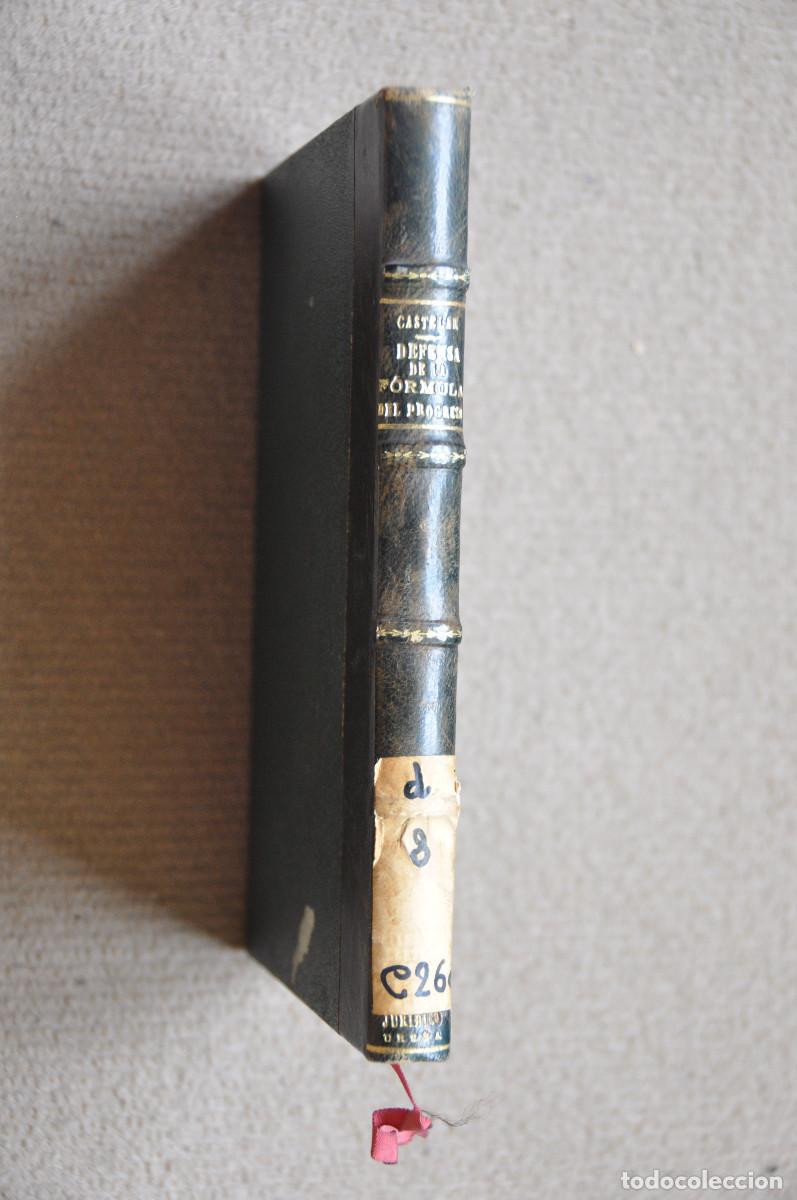 Libros antiguos: DEFENSA DE LA FORMULA DEL PROGRESO - EMILIO CASTELAR - MADRID 1870 - Foto 2