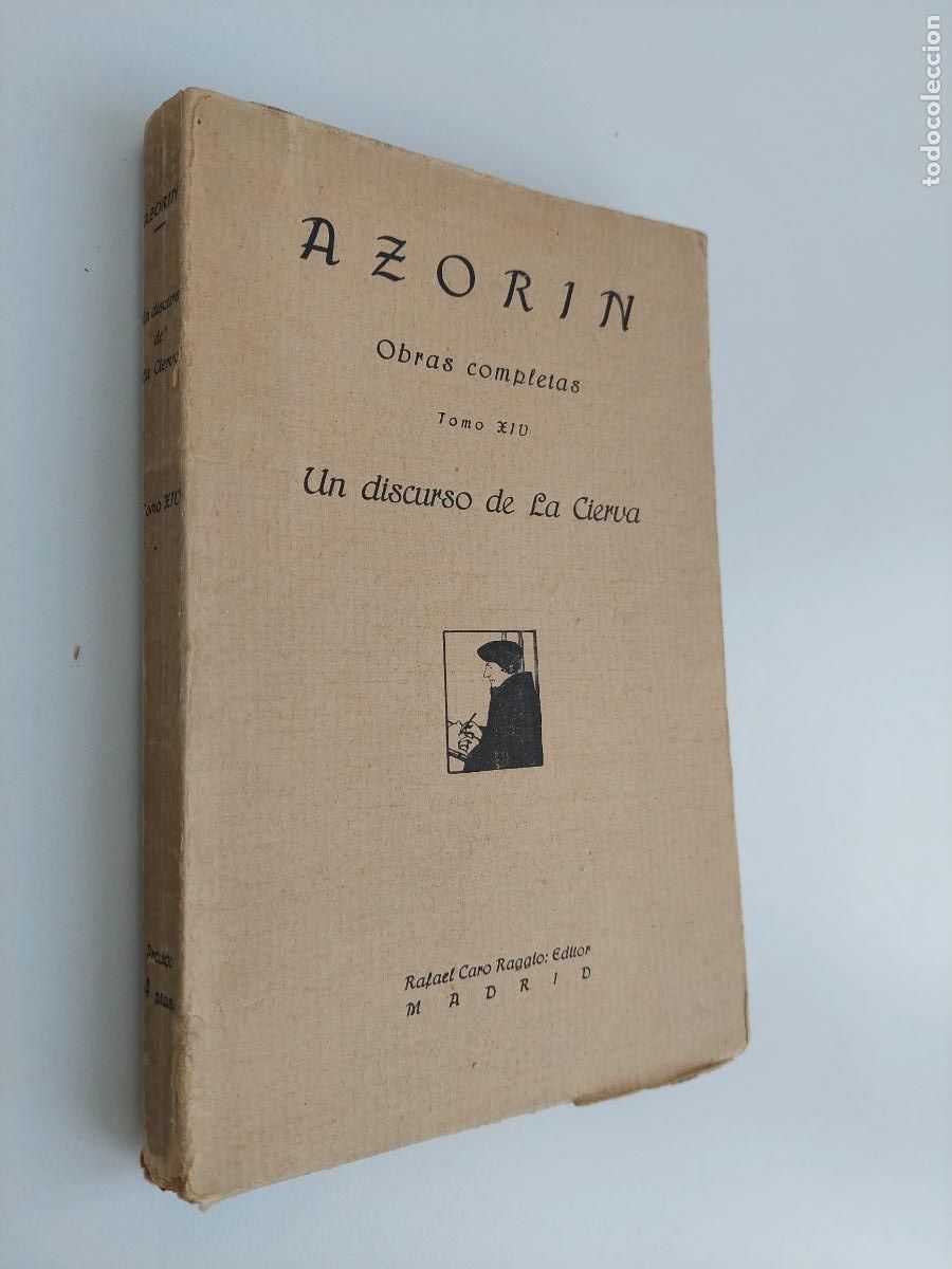 Libros antiguos: Un discurso de la Cierva - Azor&iacute;n, - Foto 2
