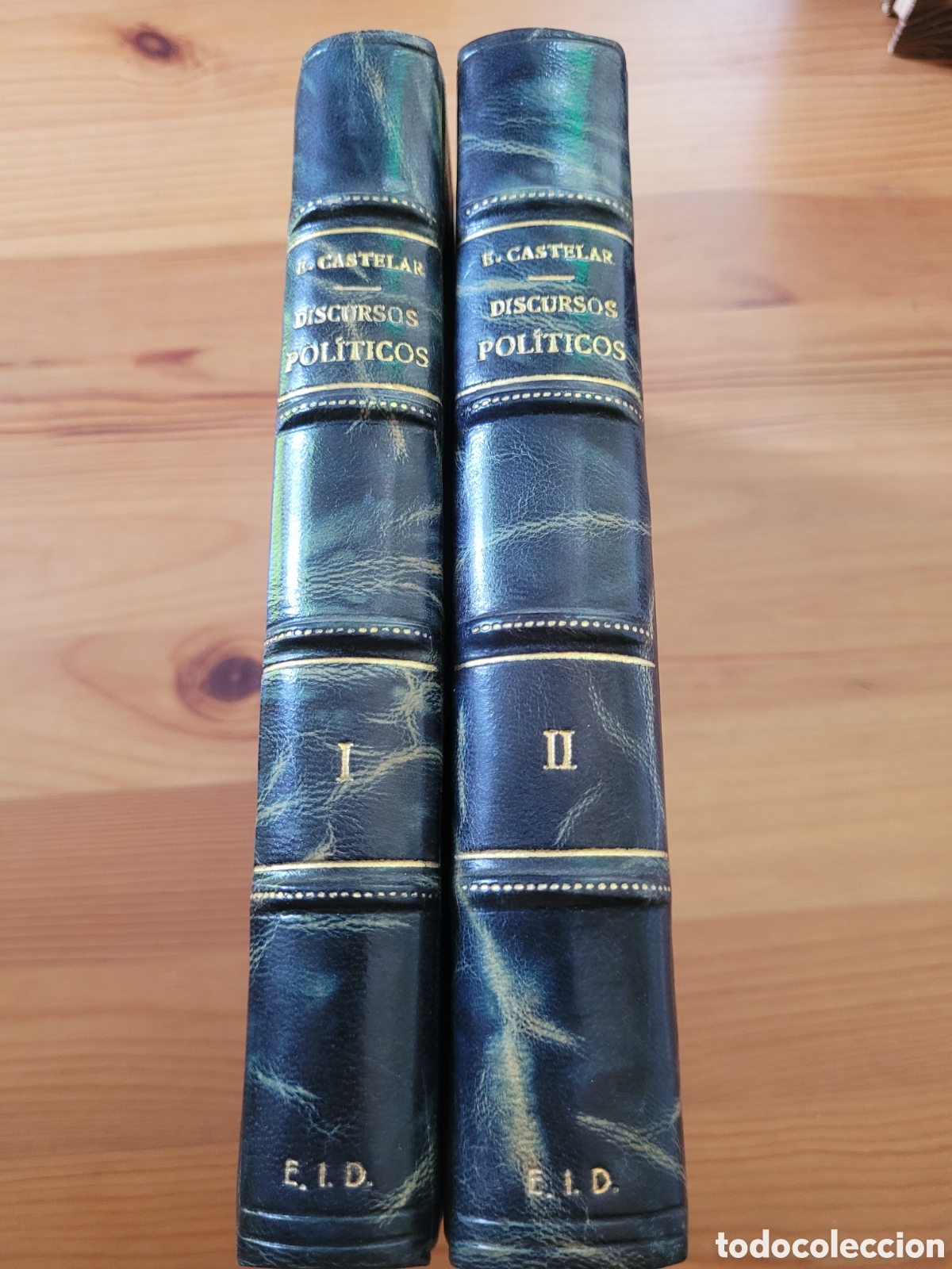 Libros antiguos: Discursos pol&iacute;ticos de Emilio Castelar dentro y fuera del parlamento en los a&ntilde;os de 1871 a1873.