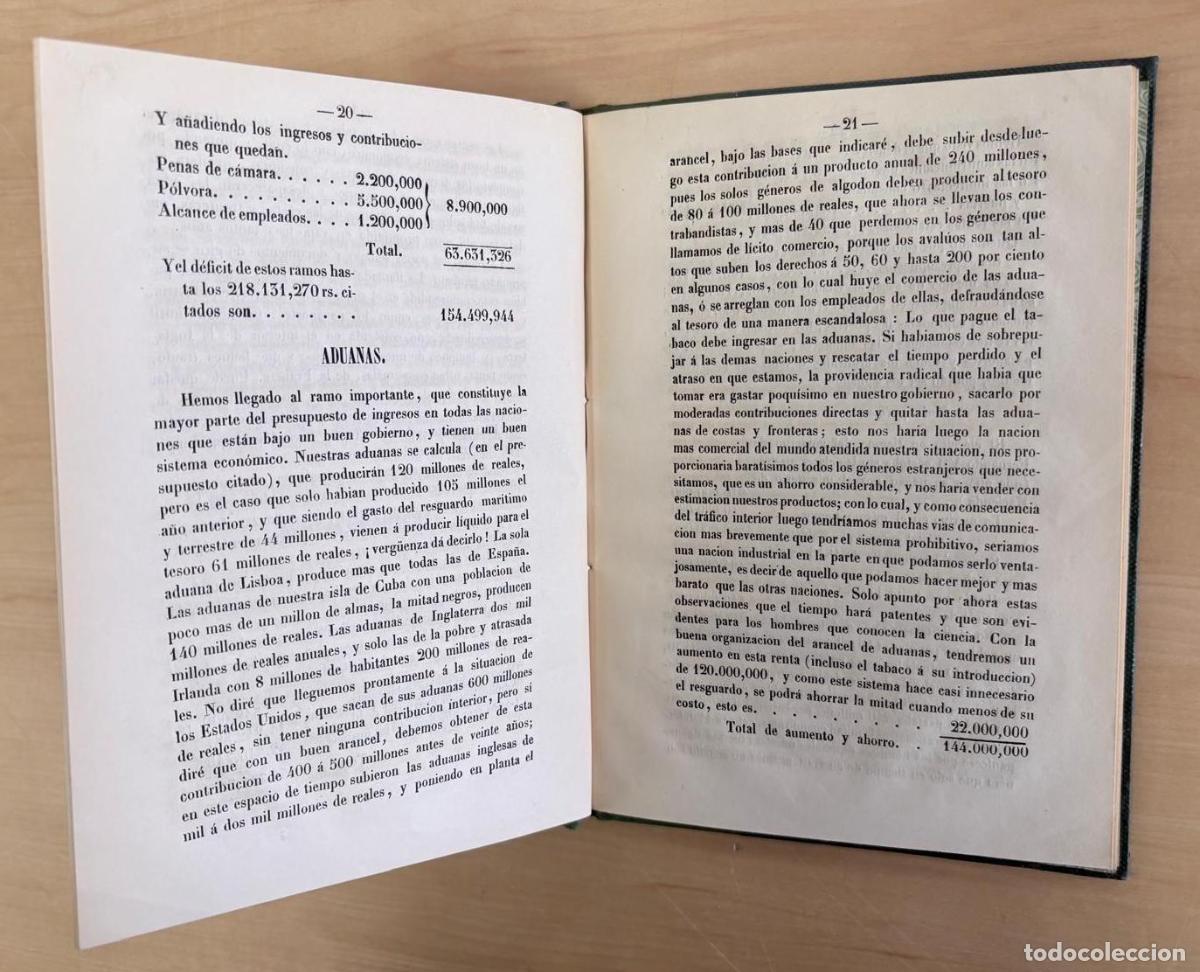 Libros antiguos: &iquest;QU&Eacute; HAR&Aacute; EN EL PODER EL PARTIDO PROGRESISTA?. MARQU&Eacute;S DE ALBAIDA, 1847 - Foto 3