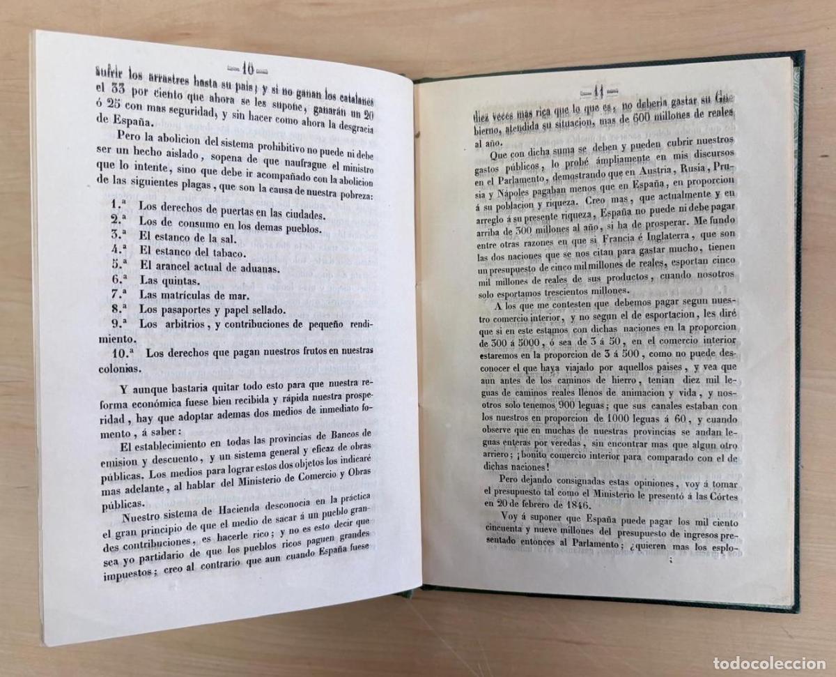 Libros antiguos: &iquest;QU&Eacute; HAR&Aacute; EN EL PODER EL PARTIDO PROGRESISTA?. MARQU&Eacute;S DE ALBAIDA, 1847 - Foto 4