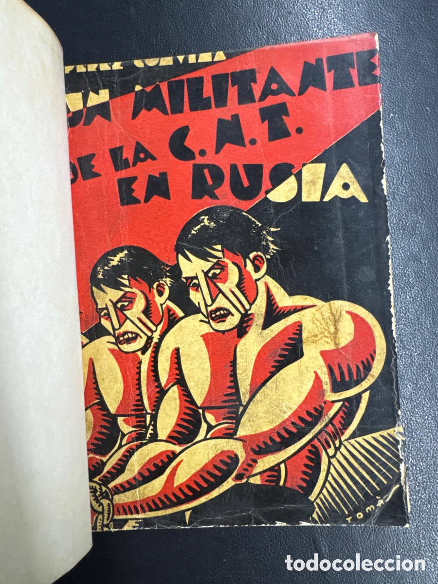 Libros antiguos: UN MILITANTE DE LA CNT EN RUSIA. Vicente Perez