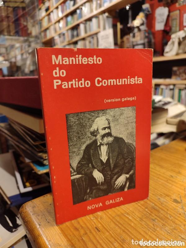 Libros antiguos: Manifesto do Partido Comunista - Karl Marx - Editorial Nova Galiza