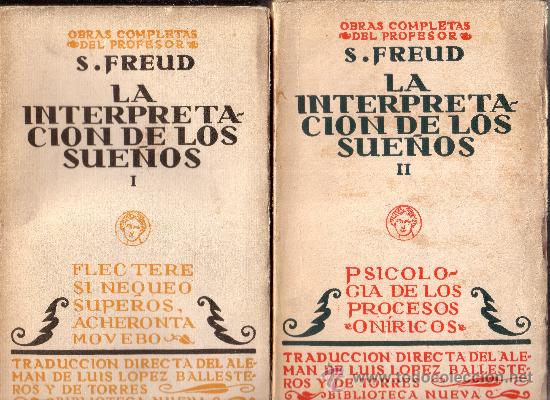 Libros antiguos: LA INTERPRETACI&Oacute;N DE LOS SUE&Ntilde;OS. 2 vols. S. Freud - Foto 1