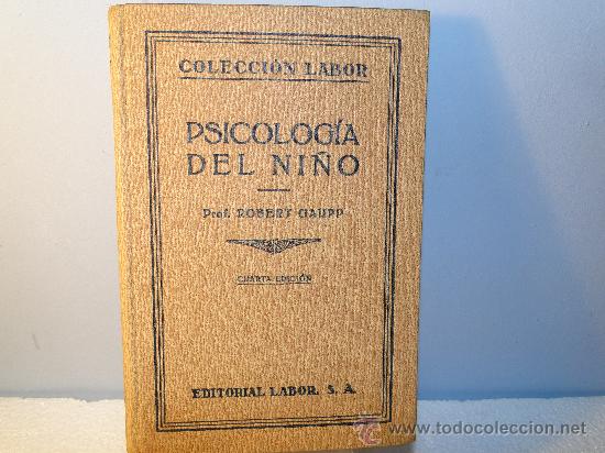Libros antiguos: PSICOLOGIA DEL NI&Ntilde;O. - Foto 1