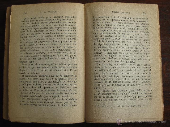 Libros antiguos: 2 Libros Tomo I y II. 1907. Genesis y funcion de las leyes penales - Foto 6 - 50922963