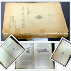 Libros antiguos: 1928- PSICOLOGIA EDICION OFICIAL.FERNANDO M PALMES. MINISTERIO INSTRUCCIONES PUBLICAS BELLAS ARTES. Lote 308674133