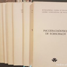 Libros antiguos: LOTE DE 7 LIBROS DE PSICOLOGÍA. CENTRO INTERNACIONAL DE PSICOLOGÍA.