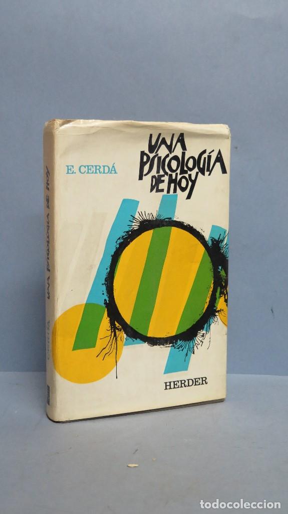 Libros antiguos: UNA PSICOLOGIA DE HOY. E. CERDA - Foto 1