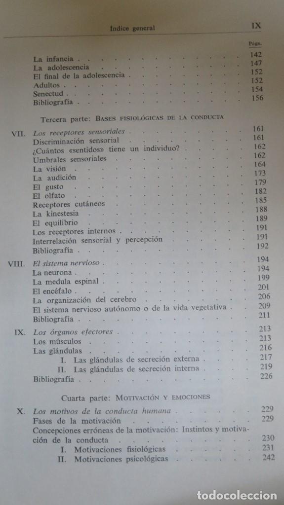 Libros antiguos: UNA PSICOLOGIA DE HOY. E. CERDA - Foto 4