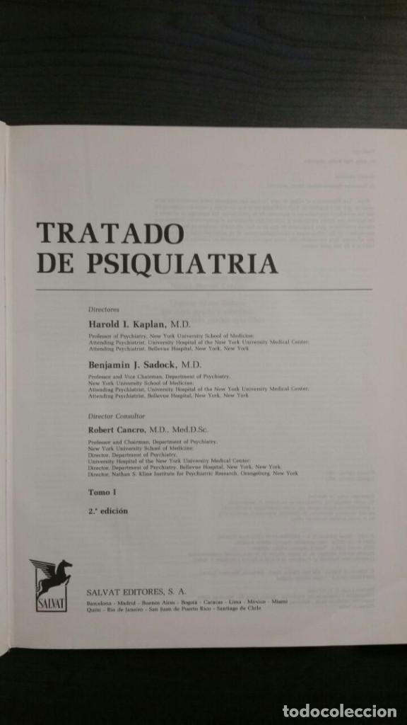 Libros antiguos: TRATADO DE PSIQUIATRIA - Foto 6
