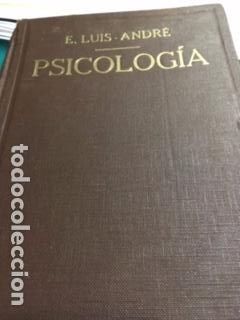 Libros antiguos: PSICOLOG&Iacute;A EXPERIMENTAL, E. LUIS-ANDR&Eacute; - Foto 1