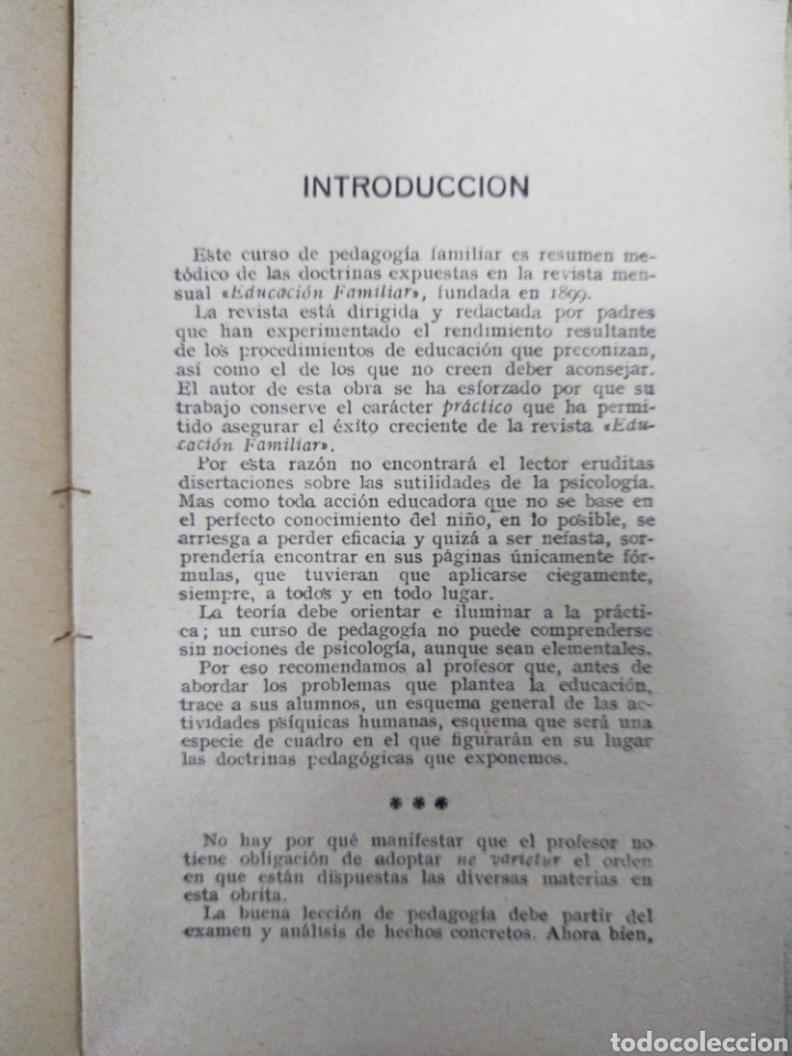 Libros antiguos: Consejos a los padres. J. Renault. - Foto 3