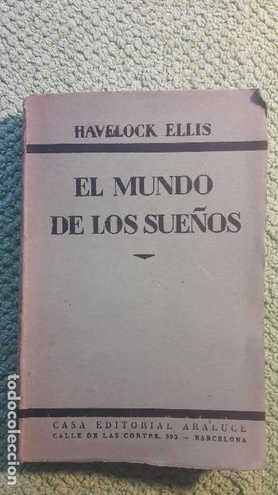 Libros antiguos: el mundo e los sue&ntilde;os, havelock ellis - Foto 1
