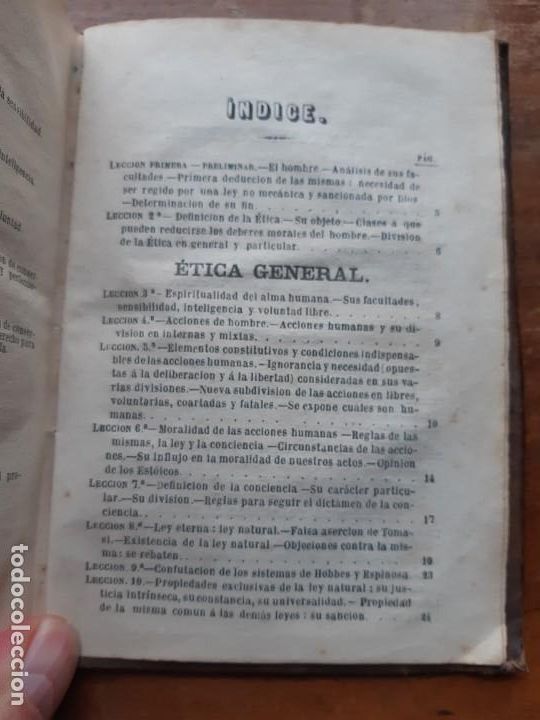 Libros antiguos: Lecciones de psicolog&iacute;a 1871 - Foto 13