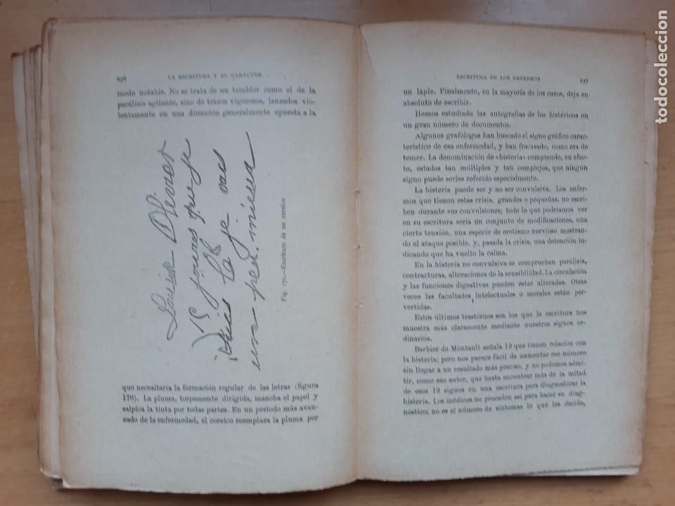 Libros antiguos: LA ESCRITURA Y EL CARACTER - Foto 3