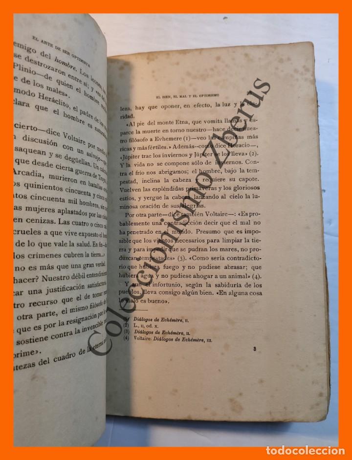 Libros antiguos: El arte de ser optimista - Marcel (Benedict) Benoit - Foto 4