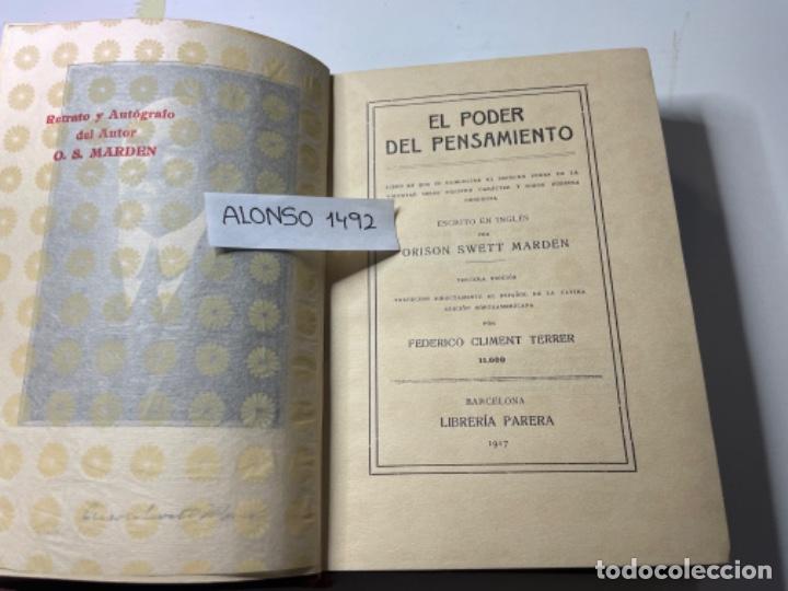 Libros antiguos: El Poder del Pensamiento - 1917 - Marden - Foto 2