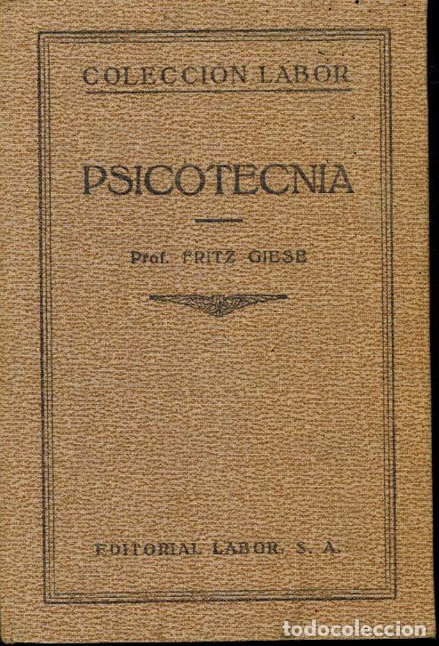 Libros antiguos: PSICOTECNIA - Foto 1