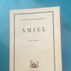Libros antiguos: LIBRO - AMIEL DE GREGORIO MARAÑON