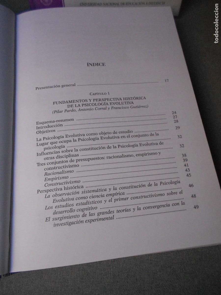 Libros antiguos: PSICOLOGIA EVOLUTIVA - Foto 6