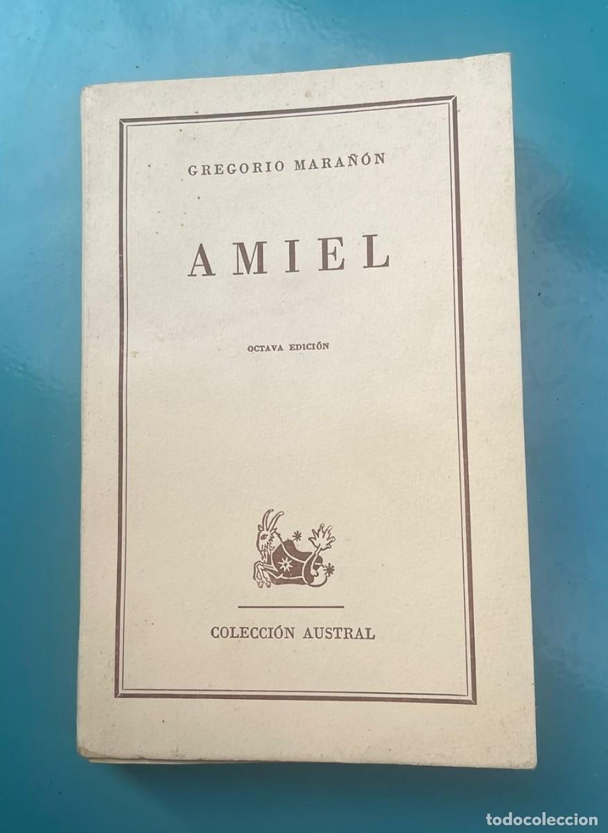 Libros antiguos: LIBRO - AMIEL DE GREGORIO MARA&Ntilde;ON - Foto 2