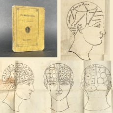 Libros antiguos: AÑO 1837 - FRENOLOGÍA - NUEVA CLASIFICACIÓN DE LAS FACULTADES CEREBRALES - PSICOLOGÍA - MEDICINA