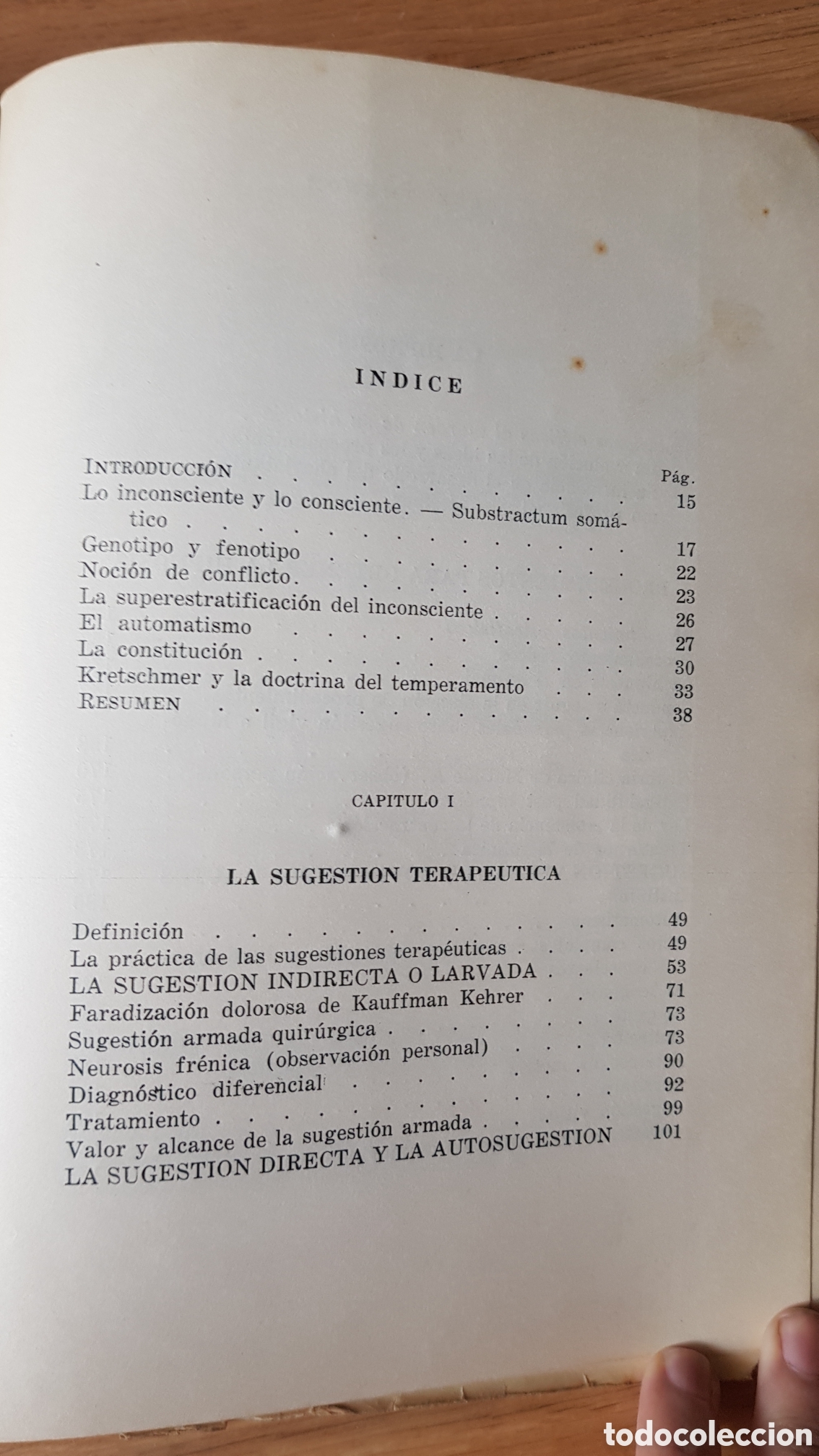 Libros antiguos: Psicoterapia comparada y psicogenesis - Foto 5