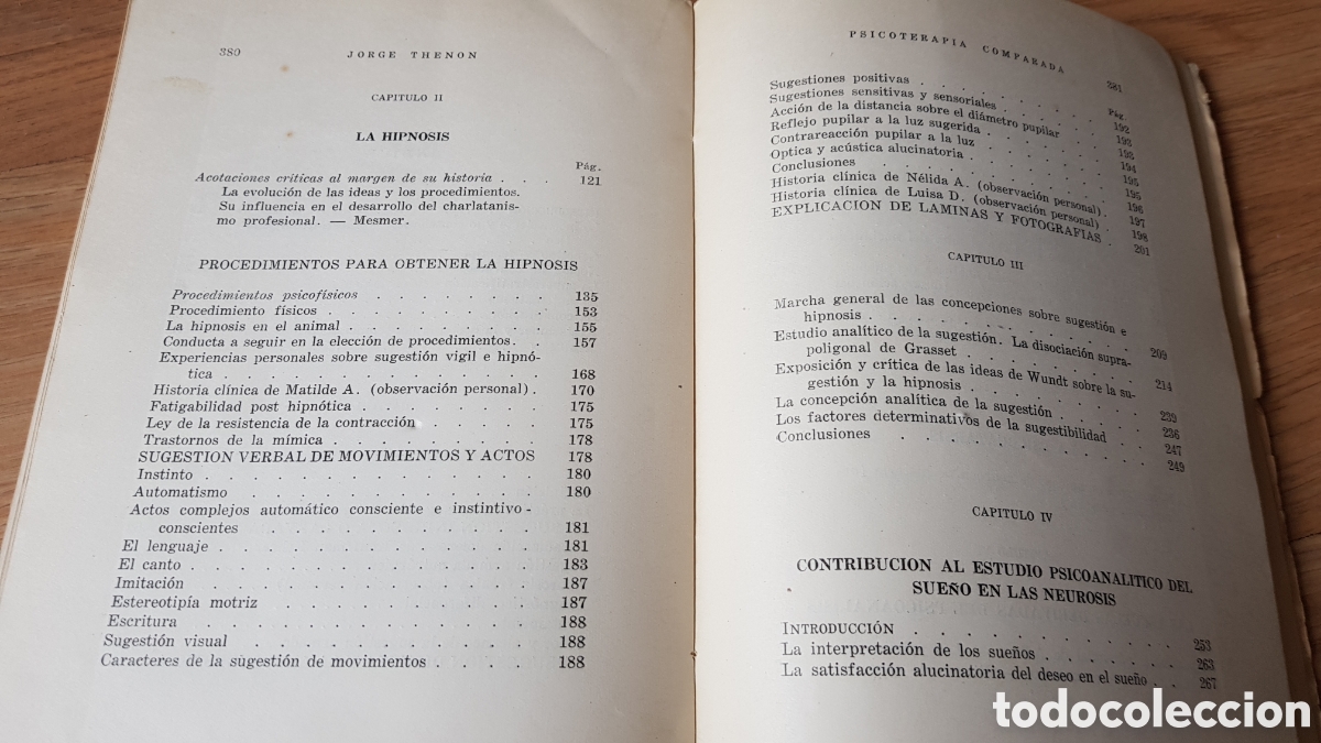 Libros antiguos: Psicoterapia comparada y psicogenesis - Foto 6