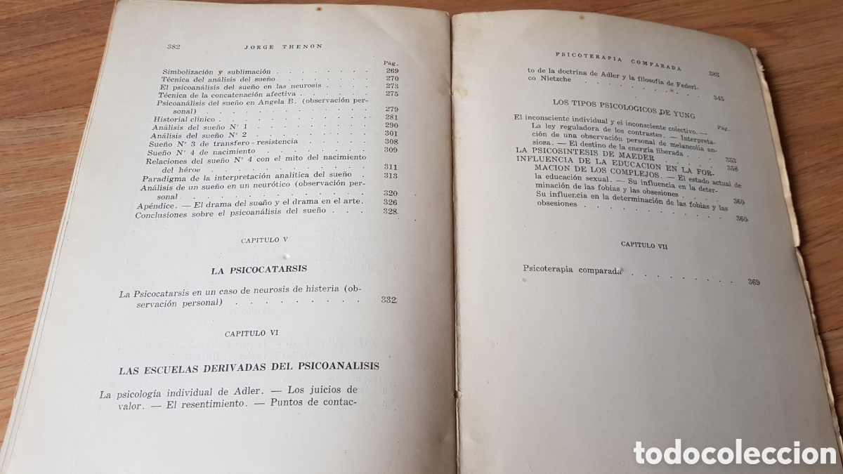 Libros antiguos: Psicoterapia comparada y psicogenesis - Foto 7