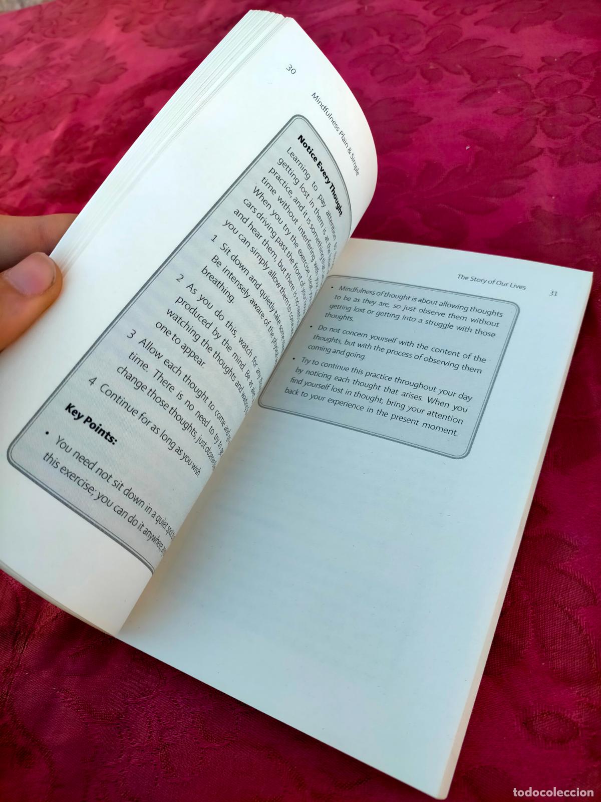 Libros antiguos: Mindfulness Plain & simple a practical guide to inner peace Oli Doyle - Foto 4