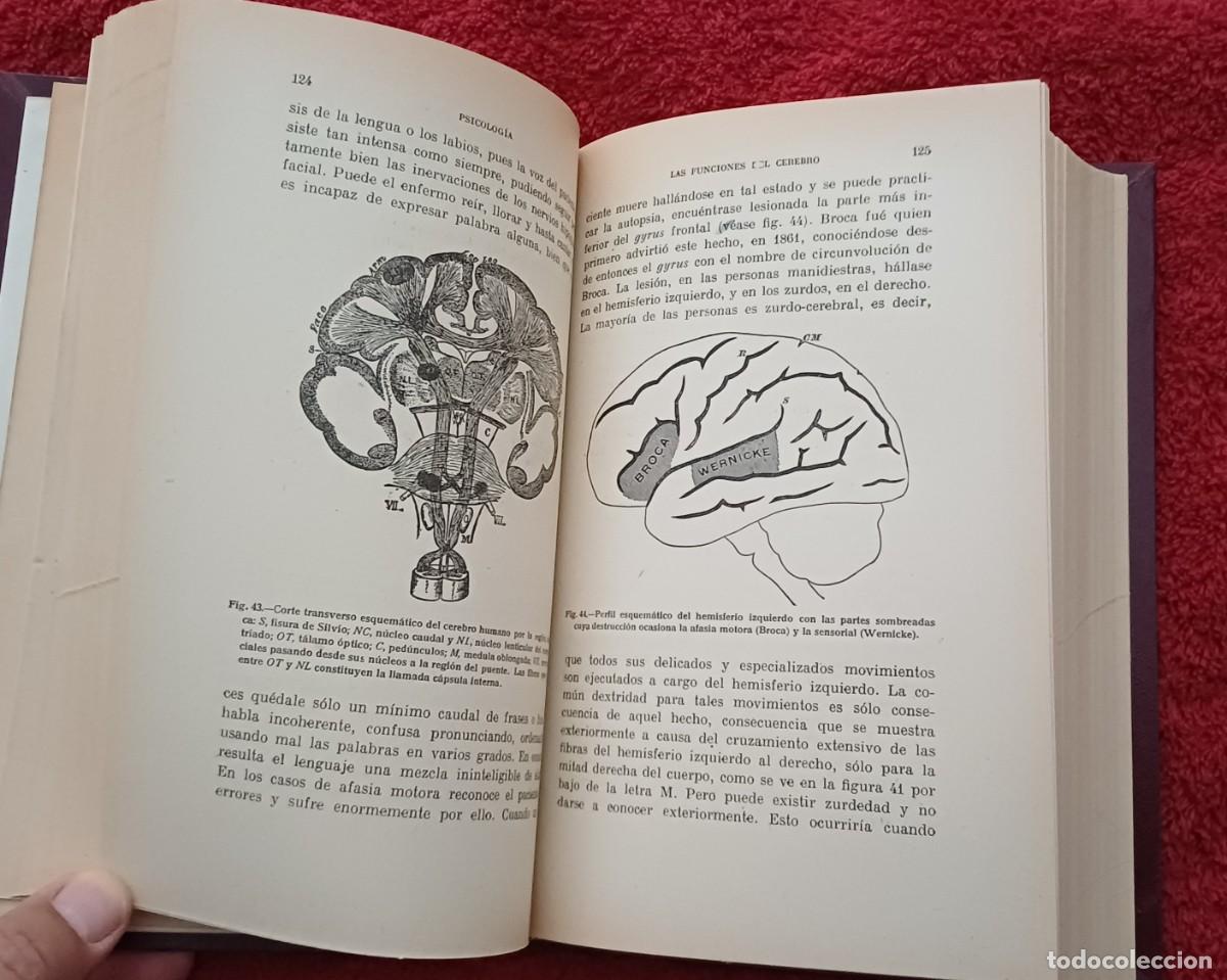 Libros antiguos: COMPENDIO DE PSICOLOG&Iacute;A -- W. JAMES - Foto 5