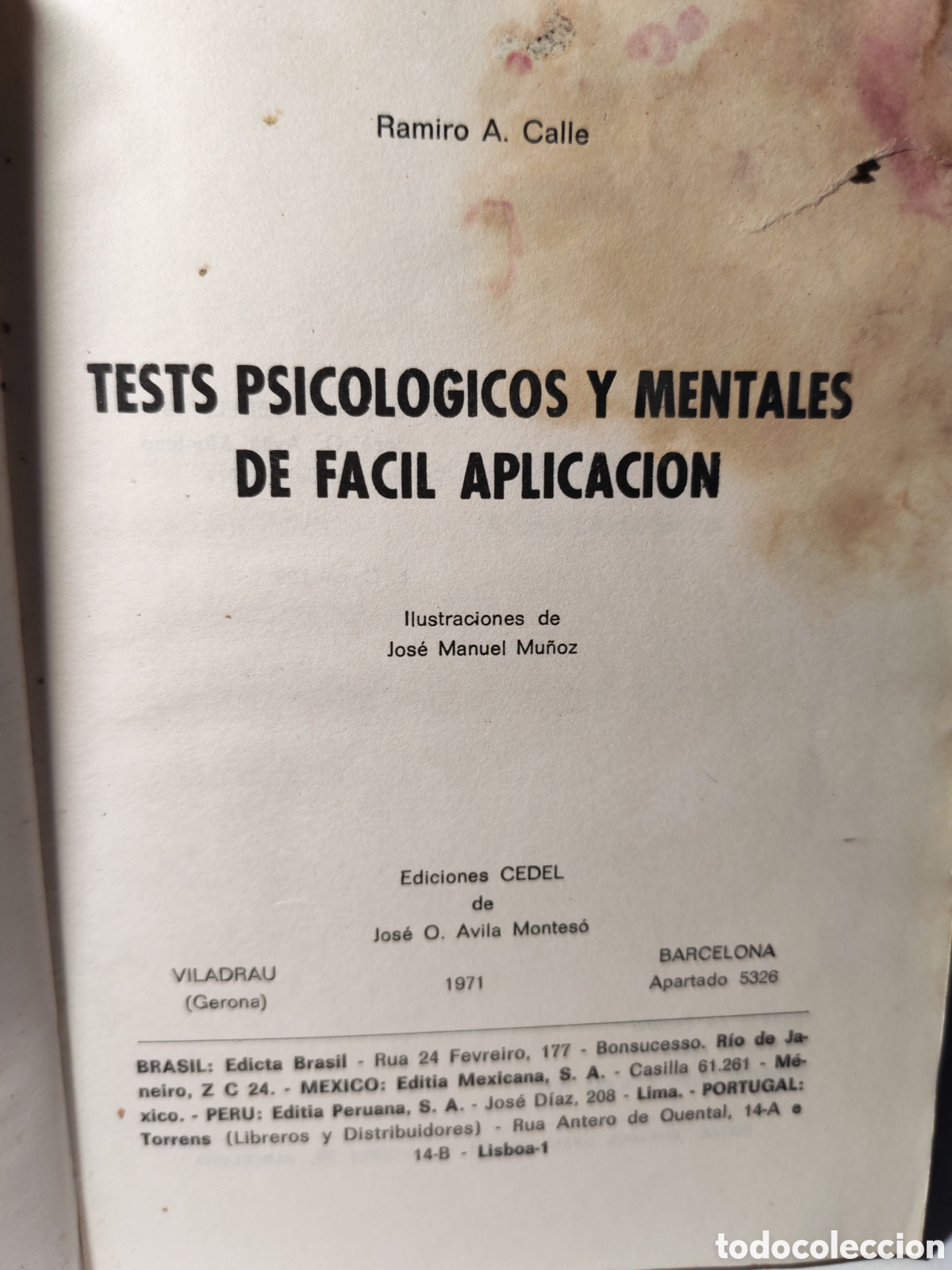 Libros antiguos: TEST PSICOLOGICOS Y MENTALES. 1971. - Foto 3