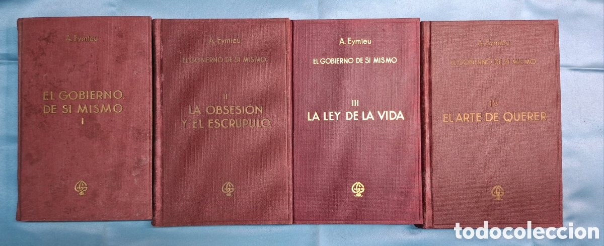 Libros antiguos: Colecci&oacute;n A. Eymieu 4 Libros - Foto 1