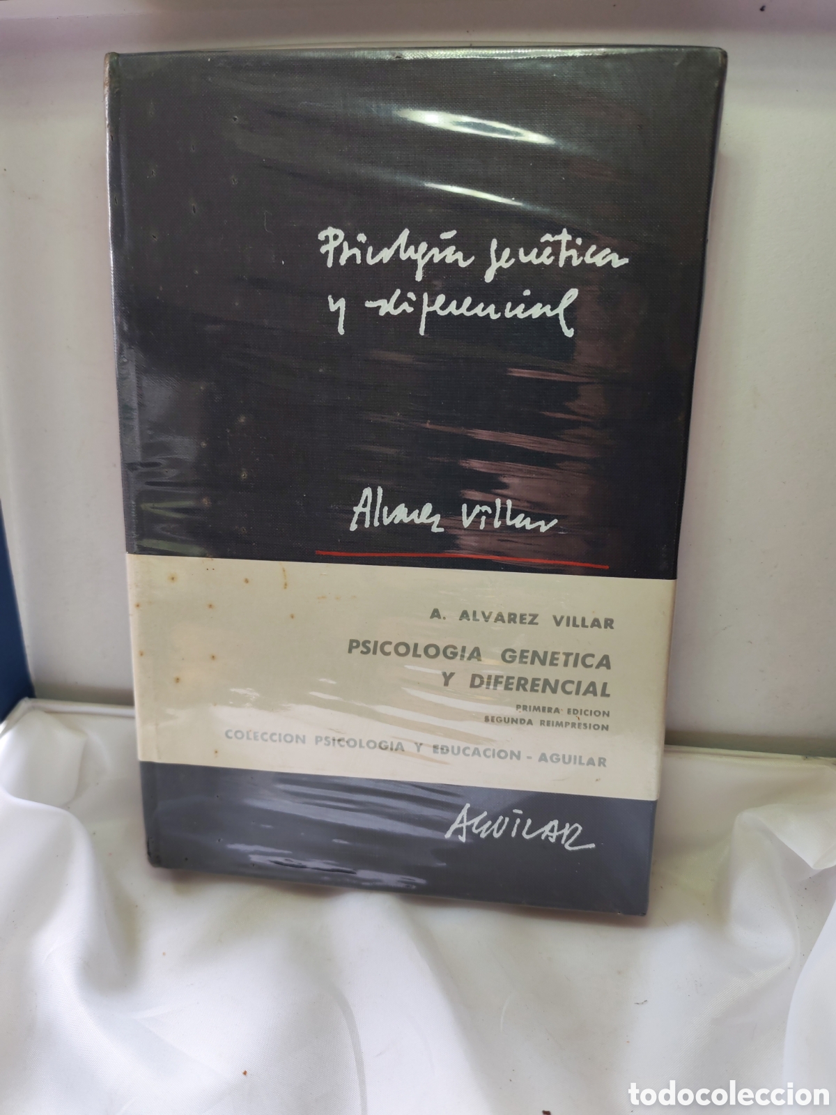 Libros antiguos: Psicologia Genetica Diferencial. Alvarez Villar. Ediciones Aguilar.