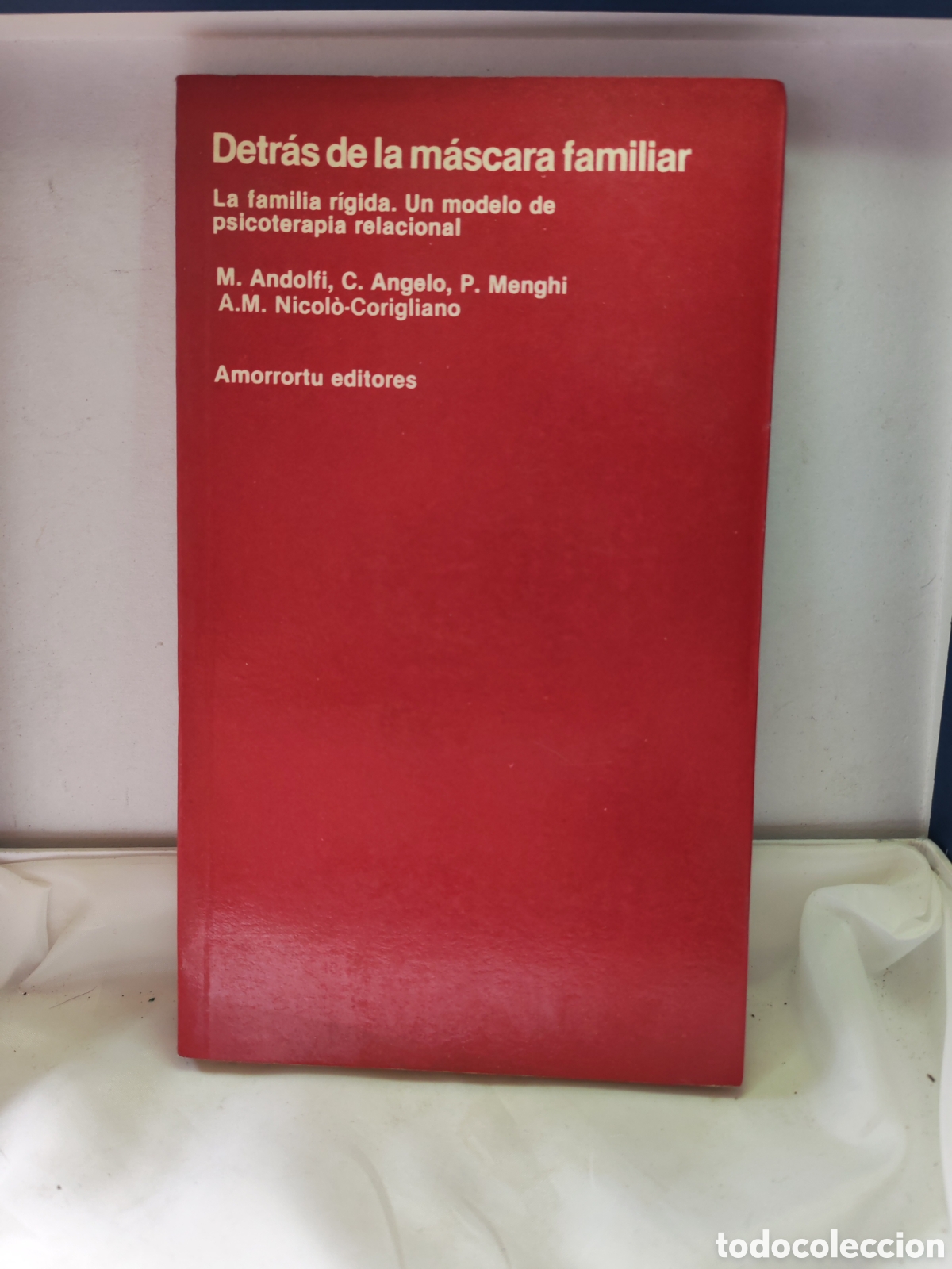 Livros antigos: Detras de la mascara familiar. La familia rigida. Varios autores. 1985