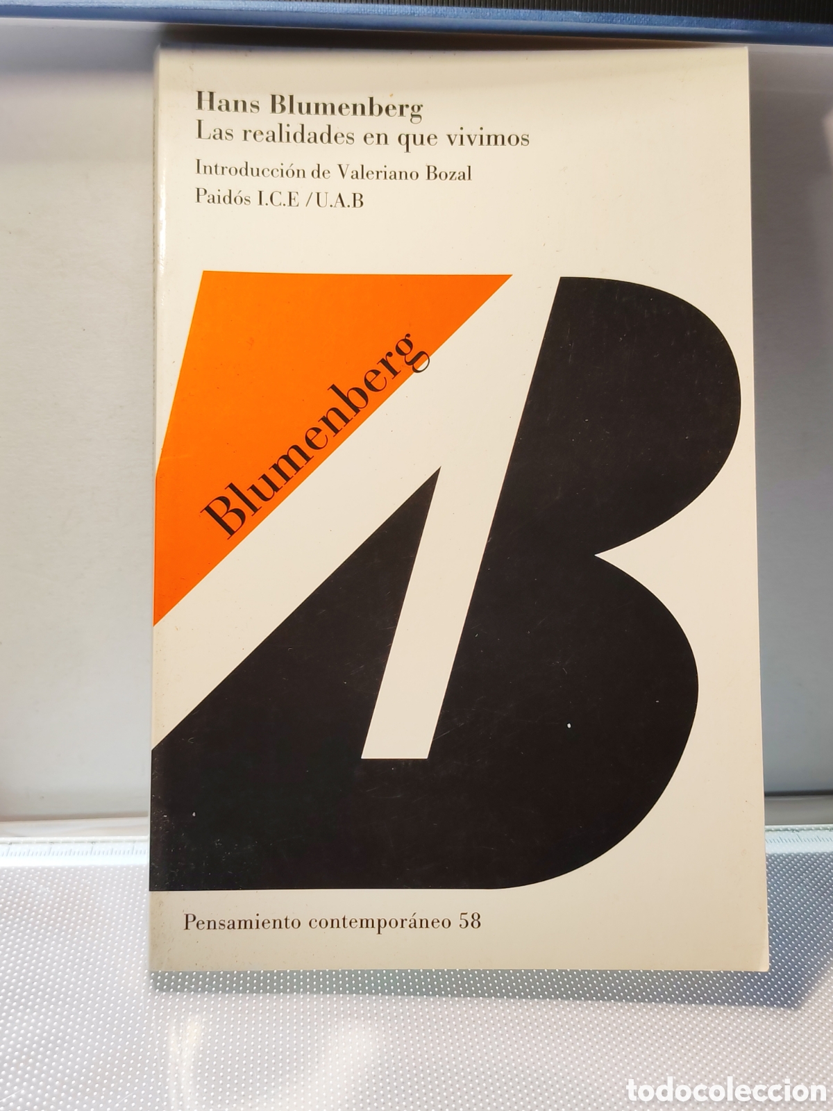 Libros antiguos: Las realidades en que vivimos. Hans Blumenbeerg. 1999