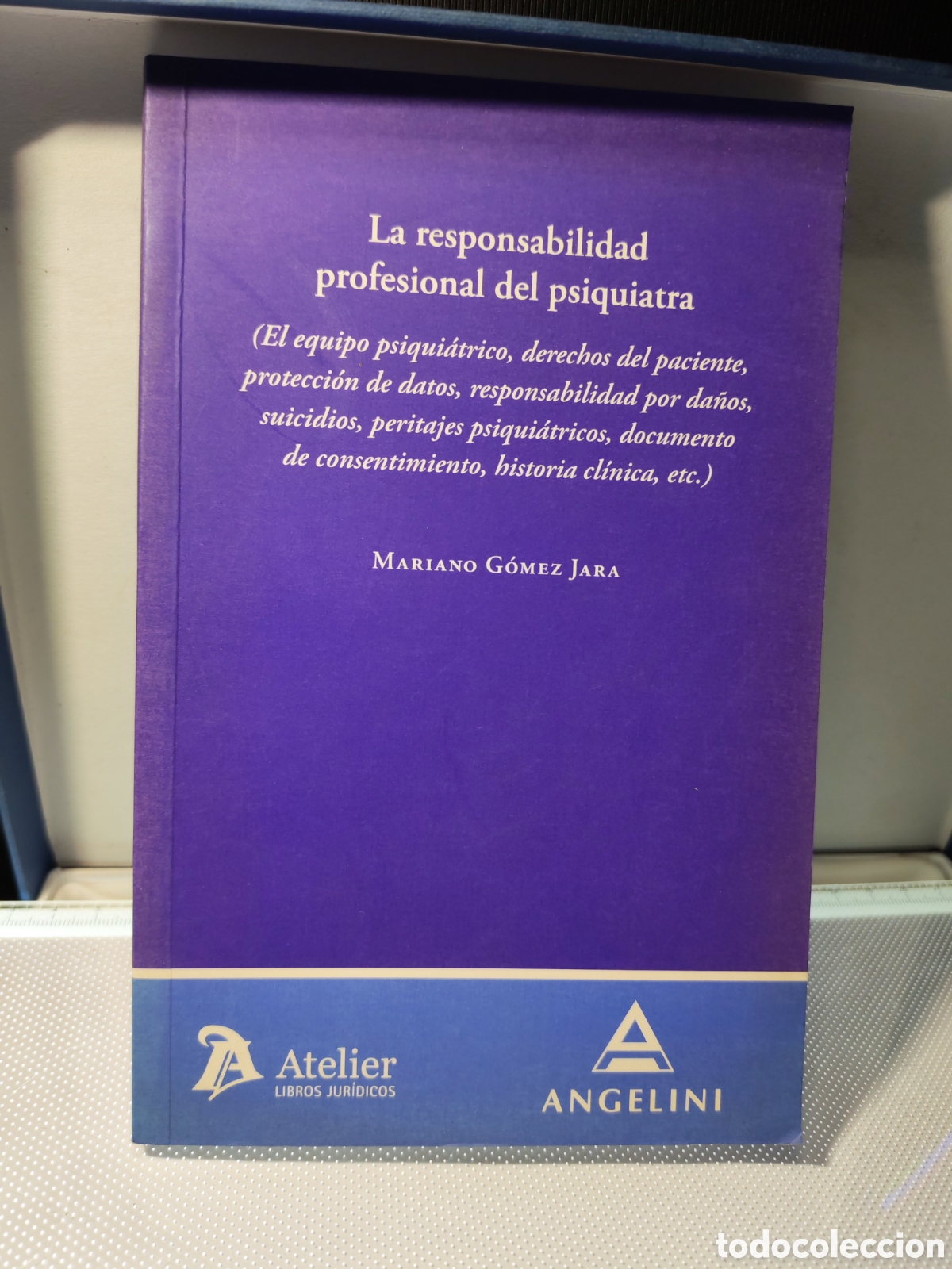 Libros antiguos: La responsabvilidad profesional del psiquiatra. Mariano Gomez Jara. 2009