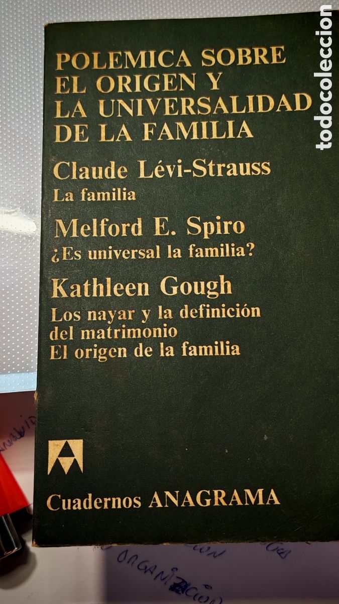 Libros antiguos: POLEMICA SOBRE EL ORIGEN Y LA UNIVERSAVILIDAD DE LA FAMILIA. Varios autores. 1974