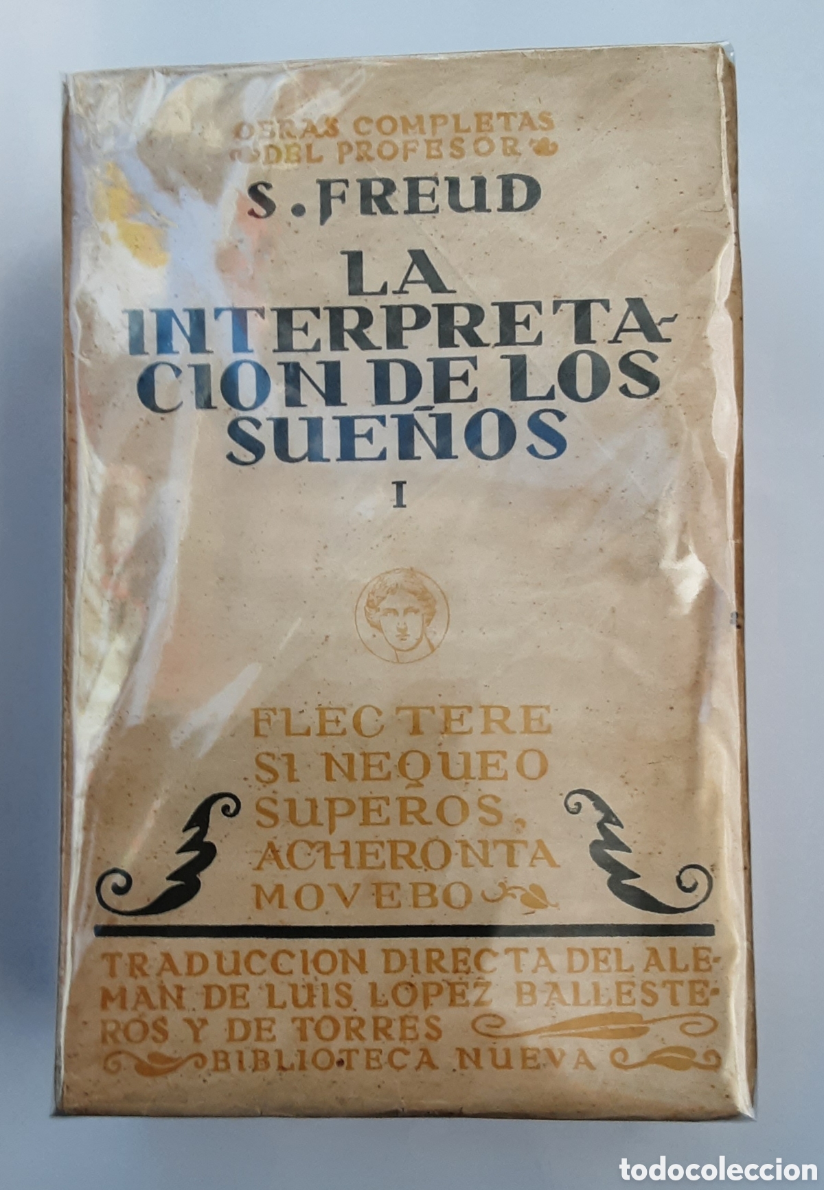 Libros antiguos: La interpretaci&oacute;n de los sue&ntilde;os (Sigmund Freud) 2 vol. Primera edici&oacute;n en espa&ntilde;ol.