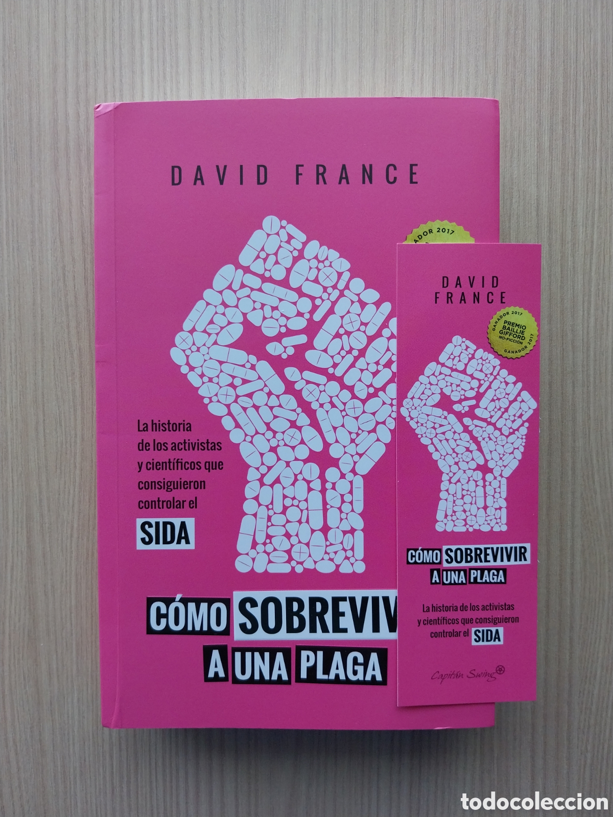 Libros antiguos: C&Oacute;MO SOBREVIVIR A UNA PLAGA DAVID FRANCE CAPITAN SWING 2026 LIBRO + MARCAP&Aacute;GINAS